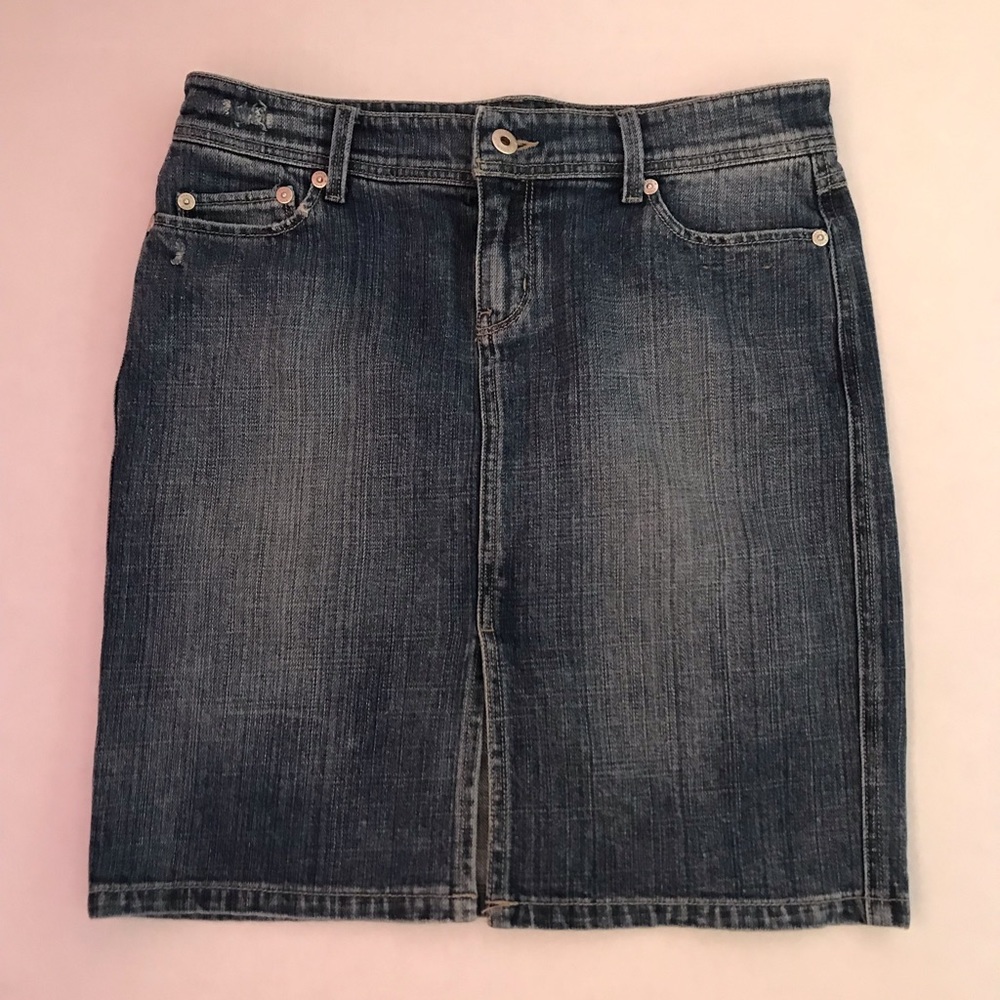 Denim rock jeans high quality skirt